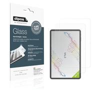 dipos I 2x Protector de Pantalla mate compatible con Vale V12X LTE 12.6 Zoll Vidrio Flexible Cristal Proteccion 9H