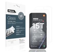 dipos I 2x Protector de Pantalla mate compatible con Xiaomi 15T Pro Vidrio Flexible Cristal Proteccion 9H