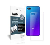 dipos I 2X Protector de Pantalla Mate Compatible con Xiaomi Mi 8 Lite Trasero Vidrio Flexible Cristal Proteccion 9H