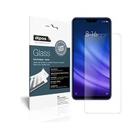 dipos I 2X Protector de Pantalla Mate Compatible con Xiaomi Mi 8 Lite Vidrio Flexible Cristal Proteccion 9H