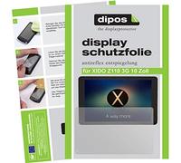 dipos I 2x Protector de Pantalla Mate compatible con XIDO Z110 3G 10 Zoll pelicula Protectora
