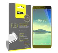 dipos I 3X Protector de Pantalla Compatible con Alcatel 7 - Cobertura 100% Compatible con Pantalla - láminas Protectoras