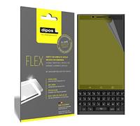 dipos I 3X Protector de Pantalla Compatible con Blackberry Key 2 - Cobertura 100% Compatible con Pantalla - láminas Protectoras