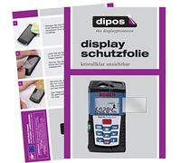 dipos I 3X Protector de Pantalla Compatible con Bosch DLE 70 Professional pelicula Protectora Claro