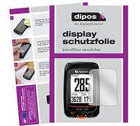 dipos I 3X Protector de Pantalla Compatible con Bryton Rider 100 pelicula Protectora Claro