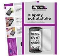 dipos I 3X Protector de Pantalla Compatible con Bryton Rider 60E pelicula Protectora Claro