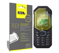 dipos I 3X Protector de Pantalla Compatible con Crosscall Shark-X3 - Cobertura 100% Compatible con Pantalla - láminas Protectoras