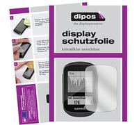 dipos I 3X Protector de Pantalla Compatible con Garmin Edge 130 pelicula Protectora Claro