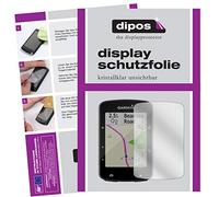 dipos I 3X Protector de Pantalla Compatible con Garmin Edge 520 Plus pelicula Protectora Claro