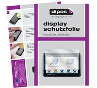 dipos I 3X Protector de Pantalla Compatible con Garmin nüvi 1390Tpro pelicula Protectora Claro