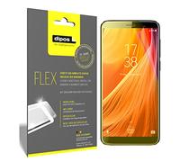 dipos I 3X Protector de Pantalla Compatible con HOMTOM S7 - Cobertura 100% Compatible con Pantalla - láminas Protectoras