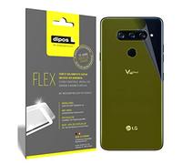dipos I 3X Protector de Pantalla Compatible con LG V40 ThinQ Parte Cobertura 100% Compatible con Pantalla - láminas Protectoras