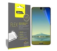 dipos I 3X Protector de Pantalla Compatible con Sharp Aquos S2 - Cobertura 100% Compatible con Pantalla - láminas Protectoras