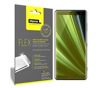 dipos I 3X Protector de Pantalla Compatible con Sony Xperia XZ3 - Cobertura 100% Compatible con Pantalla - láminas Protectoras