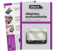 dipos I 3X Protector de Pantalla Compatible con Tomtom Via 53 pelicula Protectora Claro