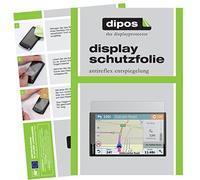 dipos I 3X Protector de Pantalla Mate Compatible con Garmin DriveSmart 61 LMT-D pelicula Protectora