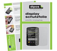 dipos I 3X Protector de Pantalla Mate Compatible con Garmin Edge 520 pelicula Protectora