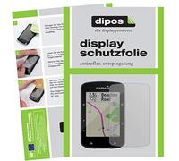 dipos I 3X Protector de Pantalla Mate Compatible con Garmin Edge 520 Plus pelicula Protectora