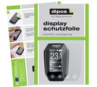 dipos I 3X Protector de Pantalla Mate Compatible con Shimano Steps LCD SC-E6010 pelicula Protectora