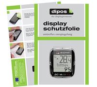 dipos I 3X Protector de Pantalla Mate Compatible con Sigma BC 16.12 STS pelicula Protectora