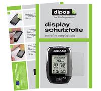 dipos I 3X Protector de Pantalla Mate Compatible con Sigma Rox GPS 7.0 pelicula Protectora