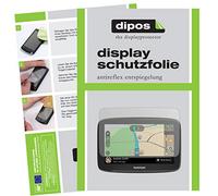 dipos I 3X Protector de Pantalla Mate Compatible con Tomtom Go Basic pelicula Protectora