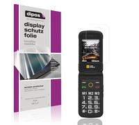 dipos I 4x Protector de pantalla compatible con AGM M8 FLIP pelicula protectora claro