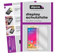 dipos I 4X Protector de Pantalla Compatible con ASUS ZenFone Pegasus 3s pelicula Protectora Claro (2X Delantera & 2X Trasera)