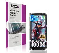 dipos I 4x Protector de pantalla compatible con Blackview Xplore X1 5G pelicula protectora claro