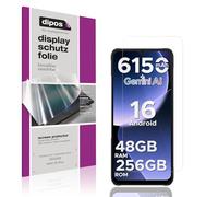 dipos I 4x Protector de pantalla compatible con DOOGEE Note 56 Plus pelicula protectora claro