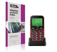 dipos I 4x Protector de pantalla compatible con Doro Leva E10 pelicula protectora claro