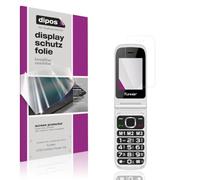 dipos I 4x Protector de pantalla compatible con Funker C250 Comfort Power 4G pelicula protectora claro