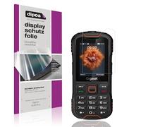 dipos I 4x Protector de pantalla compatible con Gigaset GLX8 Plus pelicula protectora claro