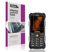 dipos I 4x Protector de pantalla compatible con Hammer Power Plus LTE pelicula protectora claro