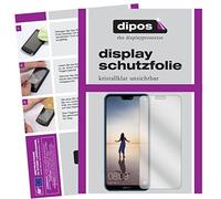 dipos I 4X Protector de Pantalla Compatible con Huawei P20 Lite pelicula Protectora Claro (2X Delantera & 2X Trasera)