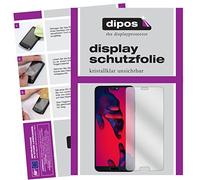 dipos I 4X Protector de Pantalla Compatible con Huawei P20 pelicula Protectora Claro (2X Delantera & 2X Trasera)
