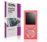 dipos I 4x Protector de pantalla compatible con Intenso Video Scooter BT pelicula protectora claro