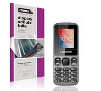 dipos I 4x Protector de pantalla compatible con Logicom Posh 186 pelicula protectora claro