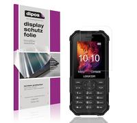 dipos I 4x Protector de pantalla compatible con Logicom Xtrem 40 pelicula protectora claro