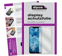 dipos I 4X Protector de Pantalla Compatible con Nokia 8.1 pelicula Protectora Claro (2X Delantera + 2X Trasera)