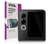dipos I 4x Protector de pantalla compatible con Nubia ZTE Flip 2 5G Außenseite pelicula protectora claro
