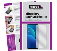 dipos I 4X Protector de Pantalla Compatible con OPPO F11 Pro pelicula Protectora Claro (2X Delantera + 2X Trasera)