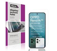 dipos I 4x Protector de pantalla compatible con Oppo Reno14 5G pelicula protectora claro
