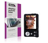 dipos I 4x Protector de pantalla compatible con Rollei Compactline 880 pelicula protectora claro