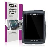 dipos I 4x Protector de pantalla compatible con SIgma Eox View 700 pelicula protectora claro