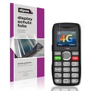 dipos I 4x Protector de pantalla compatible con TTfone TT890 4G pelicula protectora claro