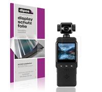 dipos I 4x Protector de pantalla compatible con Zymblingst Mini Body-Cam 4K pelicula protectora claro