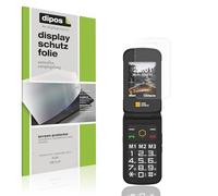 dipos I 4x Protector de pantalla mate compatible con AGM M8 FLIP pelicula protectora