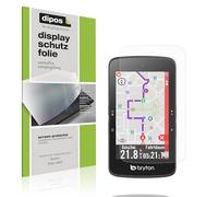 dipos I 4x Protector de pantalla mate compatible con Bryton Rider S800 pelicula protectora