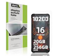 dipos I 4x Protector de pantalla mate compatible con CUBOT Kingkong ACE 5 pelicula protectora